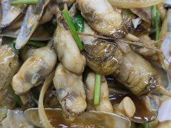 辣炒海蛏子-烁佳海鲜大馅饺子