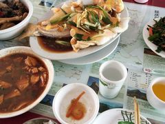 -北京龙庆四季香农家饭庄·灶台鱼·碳烤虹鳟鱼(龙庆峡店)