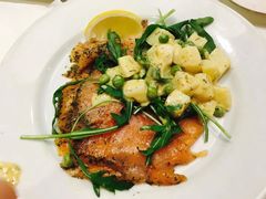 热熏三文鱼配刀豆色拉-宜家·瑞典风味餐厅(北京西红门店)