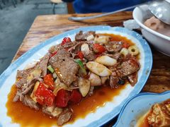 肝腰合炒-雨田饭店