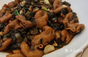 Pickled Mustard Greens with Pig Intestines