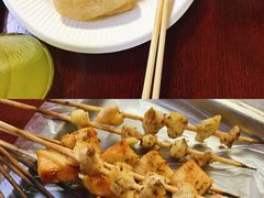 -老红桥炸灌肠牛肚锅烧烤(定福庄店)