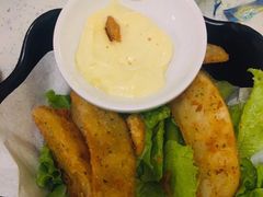 芥末起司薯角-韩时烤肉(枫蓝店)