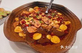 Chongqing Duck Blood Hot Pot