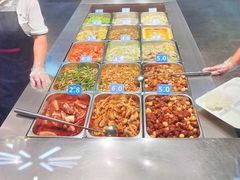 自助取餐区-同济大学-北苑食堂