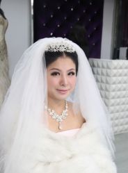 第三造型带纱-FIONA MAKE UP恋妆造型