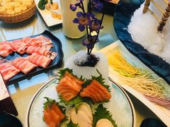 刺身拼盘-海上明月海鲜火锅 鲜切牛肉