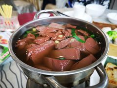 韭菜煮猪红-旺东生酒楼·宴会团餐(莲塘店)