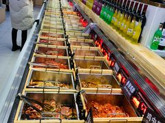 自助取餐区-嗨吃围炉海鲜烤肉自助(保利广场店)
