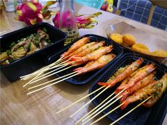 -路边摊小炉子烧烤