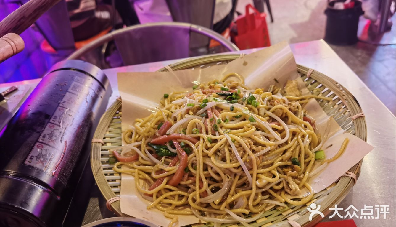摇滚背景，我的美食日记