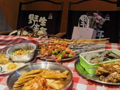 -生火火·地摊小炉子烧烤自助.鲜切牛羊肉(龙湖北城天街店)