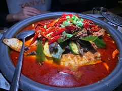 -探鱼·鲜青椒爽麻烤鱼(番禺万达店)