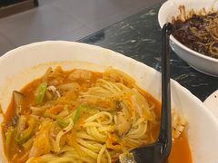 海鲜辣汤面-桃园中华料理炸酱面(燕儿岛路店)