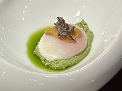 蚕豆泥香椿海胆溏心蛋-杭州西子湖四季酒店·金沙厅