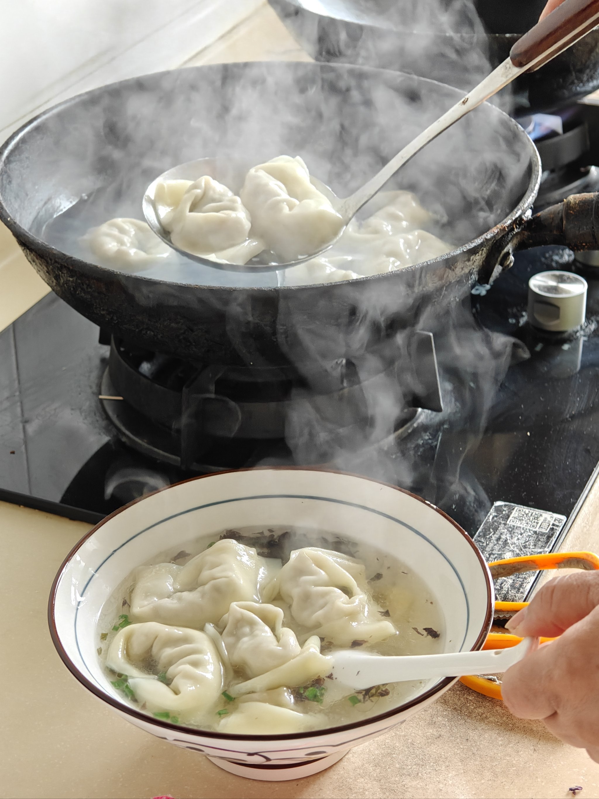 馄饨照片实拍真实图片