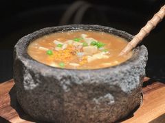招牌石锅海胆豆腐-锦楼·臻选新杭帮(杭州中心店)