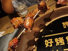黑椒猪颈肉-烤匠麻辣烤鱼(重庆万象城店)