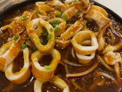 铁板鱿鱼-宜宾海鲜酒家·三十年老字号