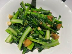 猪油渣炒菜心-秋色客家菜(南山店)