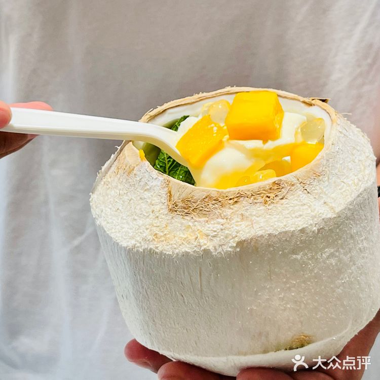🥥椰不二夏季清爽上新~鲜果沙椰冰！yyds！