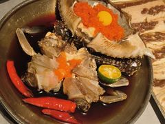 -草家酱蟹炭火烤肉店(珲春南路一店)