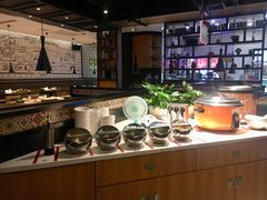 自助取餐区-李子坝梁山鸡(北碚万达五鸡哥店)
