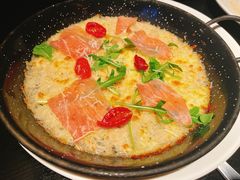 西班牙火腿鸡肉奶油芝士焗饭-C&R西班牙餐厅