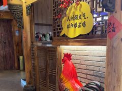 -头上红煨盐鸡·非遗院子餐厅