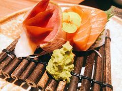 三文鱼北极贝刺身-水月·和牛工坊(水晶郦城店)