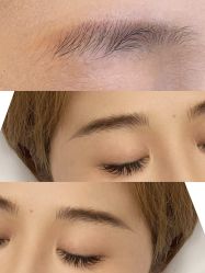 点击看大图 -杨益美学·野生眉半永久纹眉发际线
