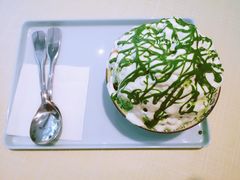 抹茶生乳冰-王守财小山園
