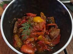 茄子彩椒小番茄-格鲁·秀色Georgia’s Feast