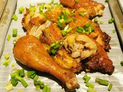 绿茶葱香烤鸡-绿茶餐厅(崇文门新世界店)