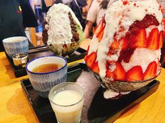 草莓牛乳冰-WONDER ICE 萬得冰田(建設路总店)