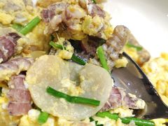 白木耳皮皮虾炒鸡蛋-老号海仙酒家(英雄山路店)