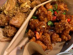 甜辣味半鸡-富乐满韩国正宗炸鸡韩国料理(虹泉路店)