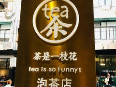 门面-茶是一枝花泡茶店