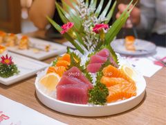 厚厚的三文鱼刺身（9002）-诚·鳗屋(星摩尔店)