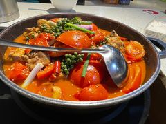 -贵州辣子鸡番茄鸡