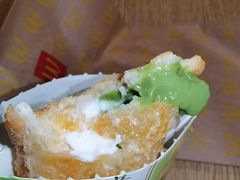 抹茶豆乳派-麦当劳(中山公园龙之梦店)