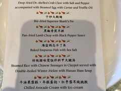 菜单-桃苑(华侨银行大厦店)