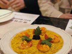 大虾黑松露南瓜烩饭-餮熹Tipsea法餐(吉大店)