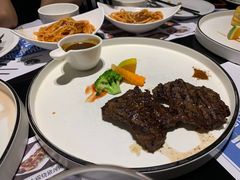 果木烤雪花三角肥牛扒-甜心航空主题餐厅(京源城店)