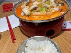 凯里鱼片鲜蔬锅-喜家德虾仁水饺(百盛优客店)