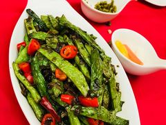 榄菜肉沫炒豆角-田园小观园(武大店)