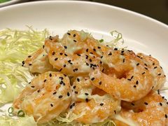 芥味芝麻虾球-玫瑰厅上海菜(兴国路店)