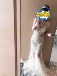 点击看大图 -觅白婚纱礼服馆