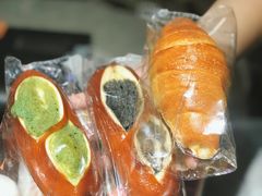 抹茶奶酥碱水包-小淘圆儿·四季口味蛋糕