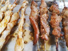 特色青岛鸡肉串-87号烧烤海鲜·大排档(金沙滩店)